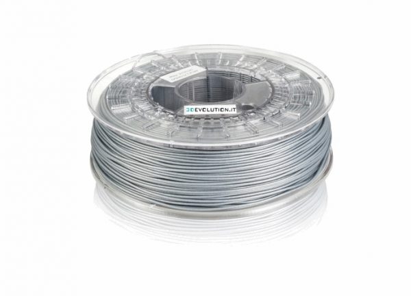 ABS Argento metallic (0,7kg. Ø 1,75mm.)