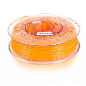 PLA arancio FLUO (0,7kg. Ø 1,75mm.)