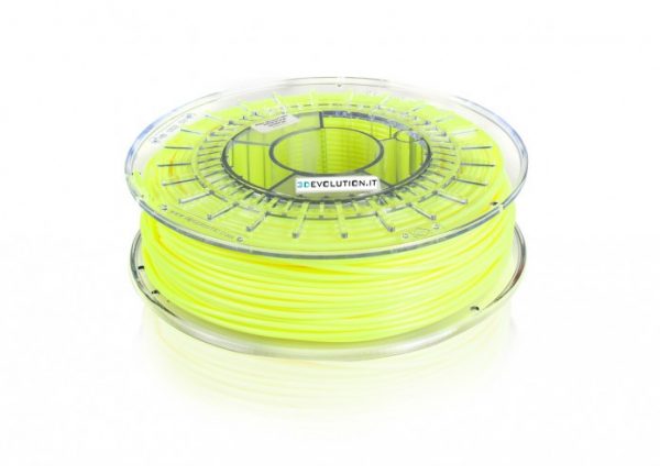 PLA giallo fluo (0,7kg. Ø 1,75mm.)